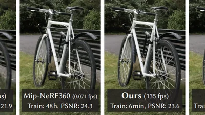 3D Gaussian Splatting render of Sample 1