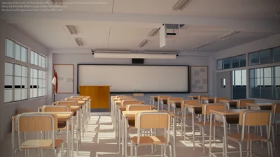 appleseed render of Sample 2