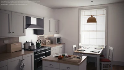 appleseed render of Sample 3