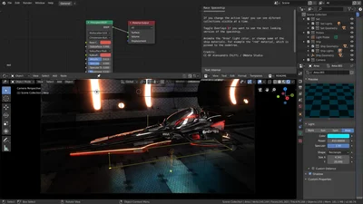 Blender EEVEE render of Sample 3