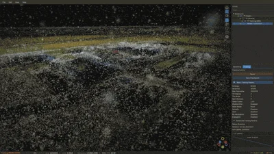 LichtFeld Studio render of Sample 1