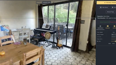 Nerfstudio render of Sample 2