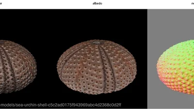 NVIDIA Kaolin render of Sample 2