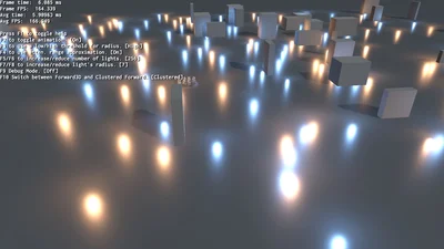 Ogre3D / OgreNext render of Sample 1