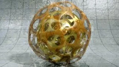 POV-Ray render of Sample 2