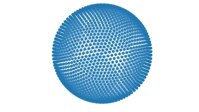 PyTorch3D render of Sample 2