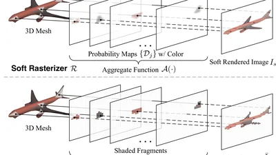 SoftRasterizer render of Sample 1
