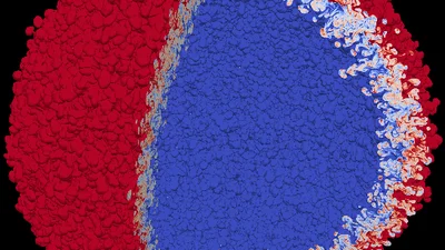 Viskores (VTK-m) render of Sample 1