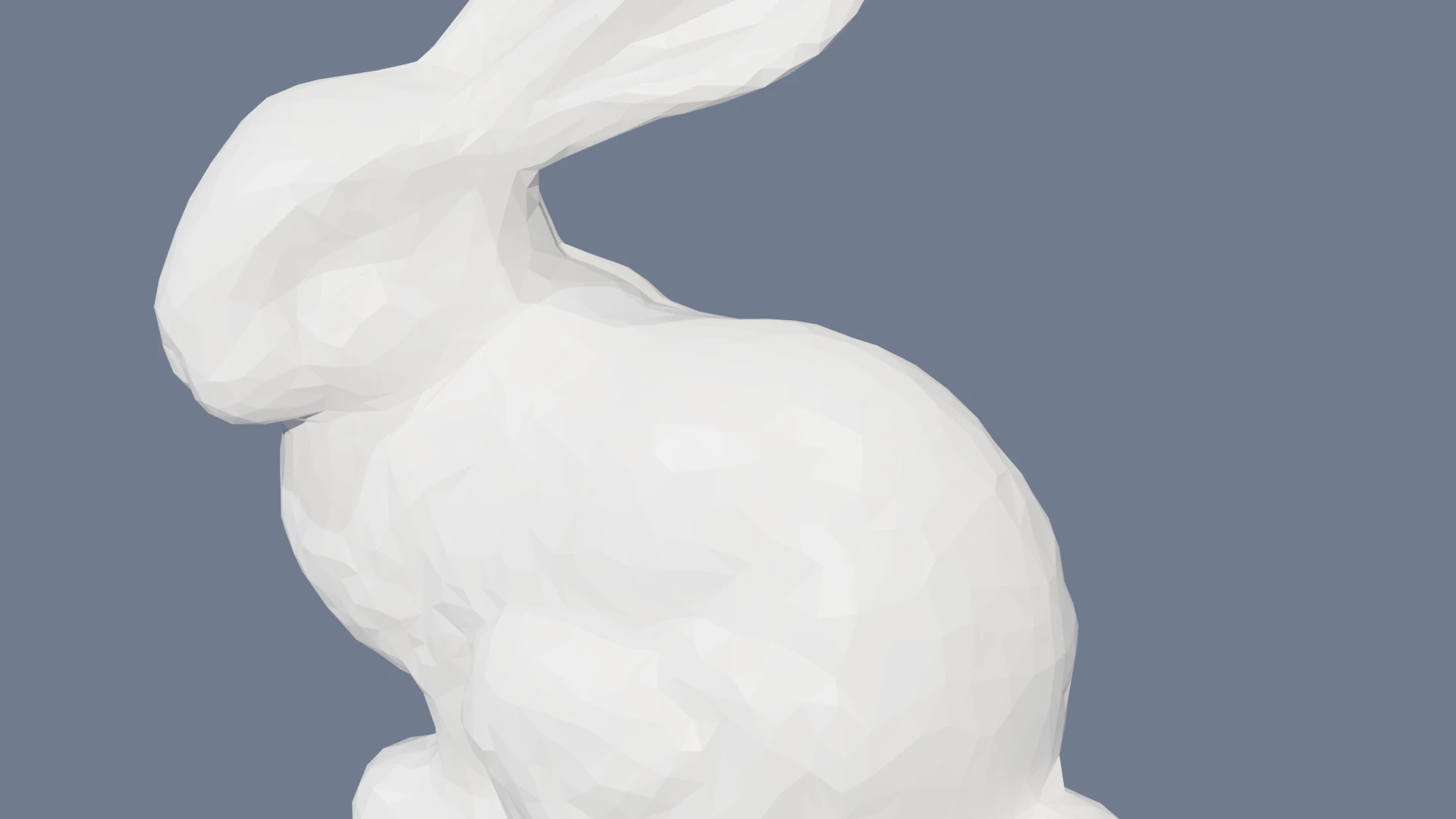 blender-cycles render of Stanford Bunny